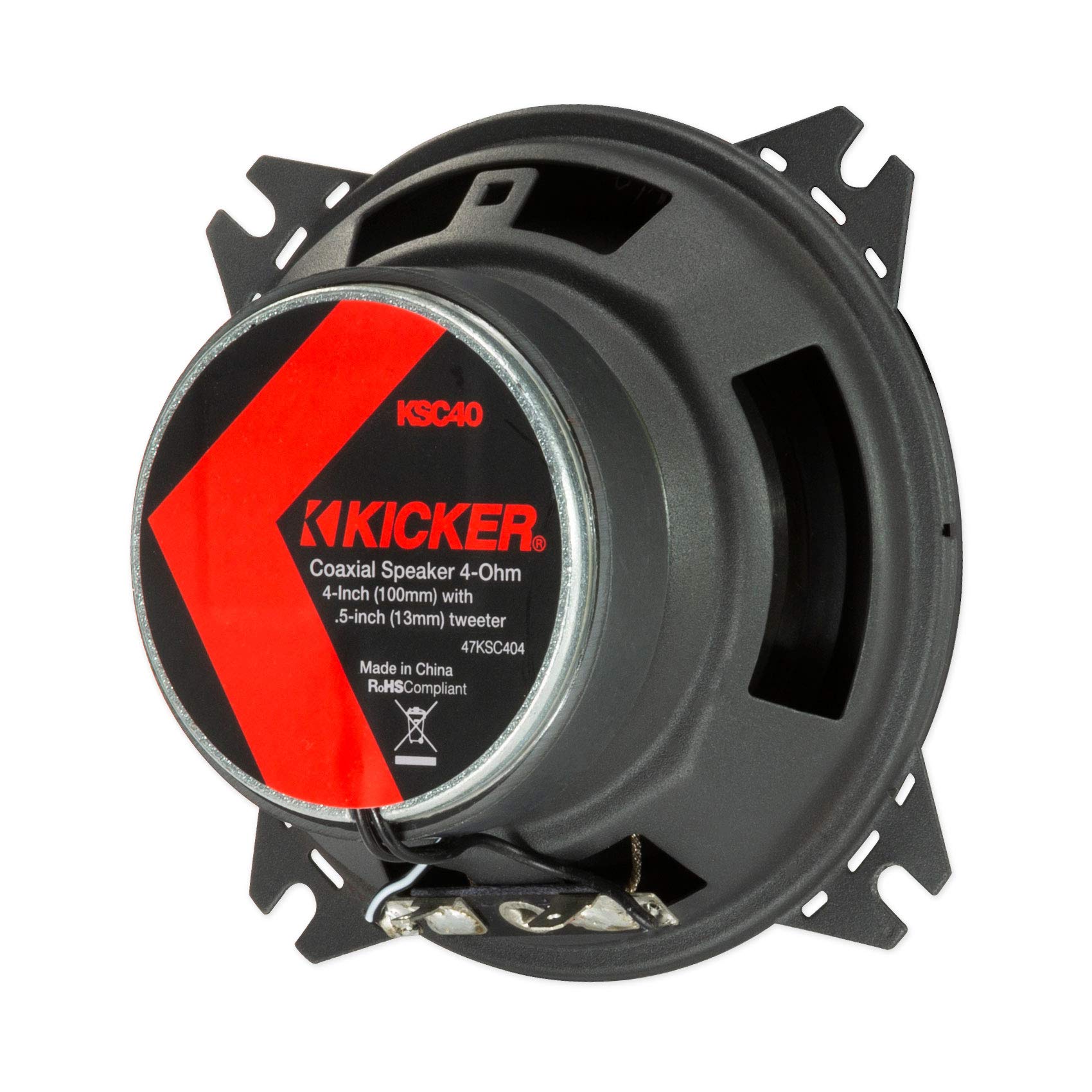 Amazon.co.jp: Kicker 47KSC404 KSC404 4インチ 75ワット 2