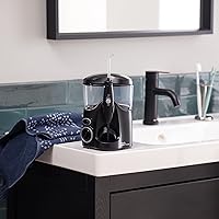 Vista 5 de Ultra limpiador dental de agua Waterpik, con 6 cabezales y 10 posiciones de presión, Negro
