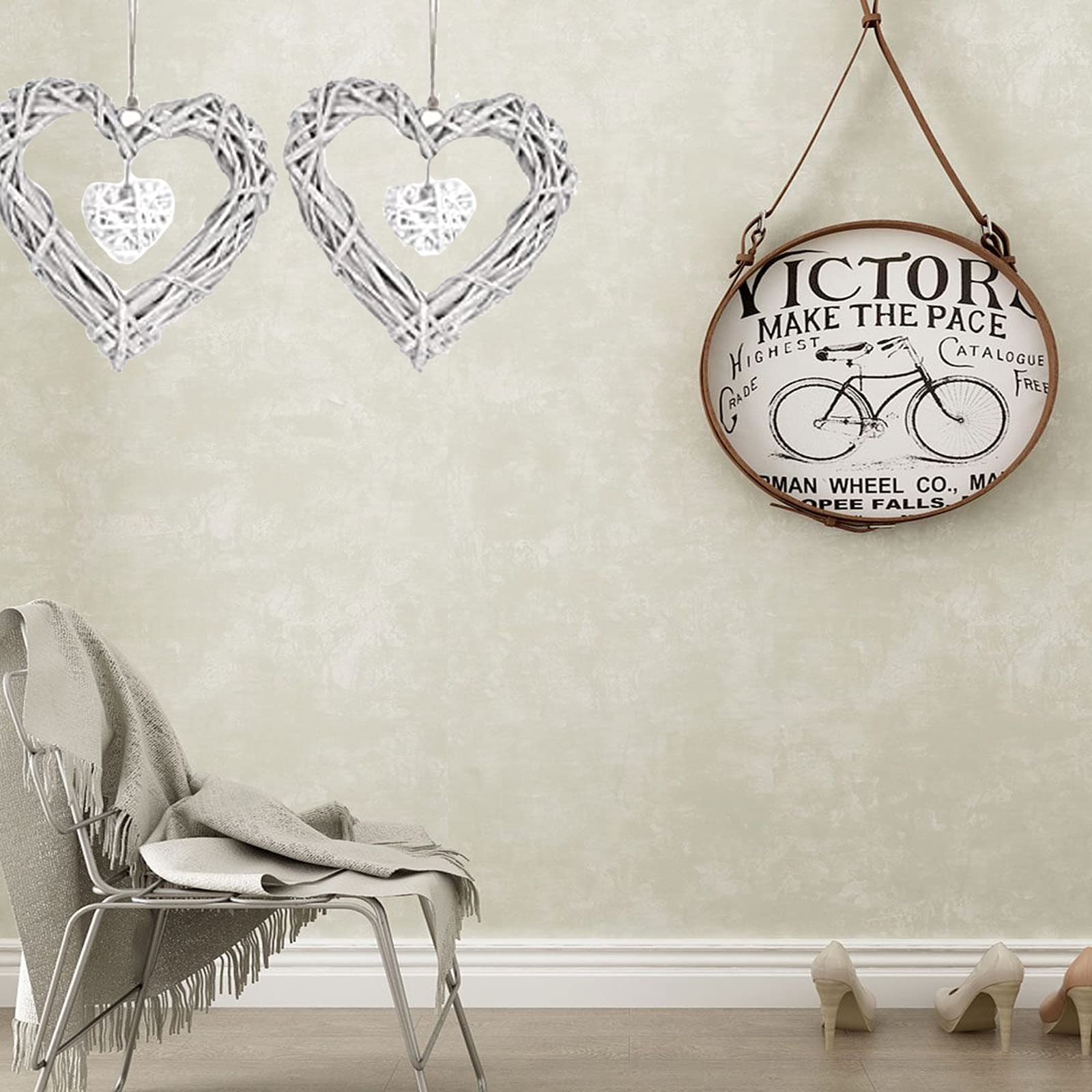 DIY stoere droogbloemen krans - Happy Handmade living
