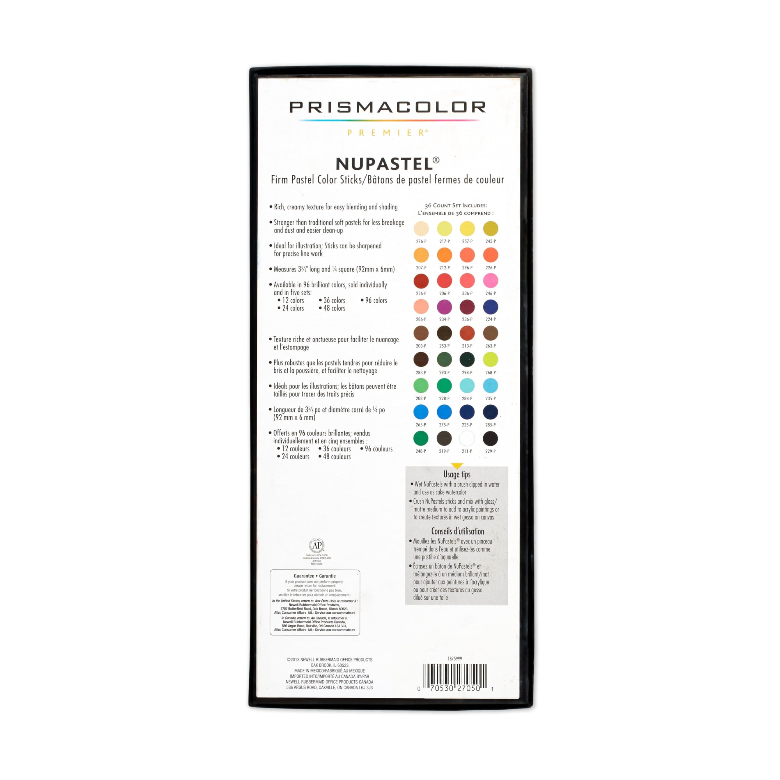 Amazon.com : Prismacolor Premier Nupastels, Firm Pastel Color