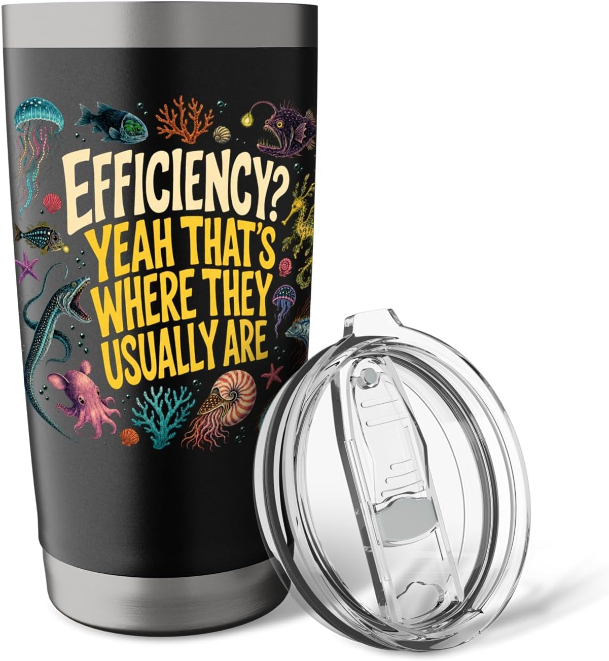 Efficiency Where They Usually are Aquarium Fish Tank Stainless Steel Insulated Tumbler image 5