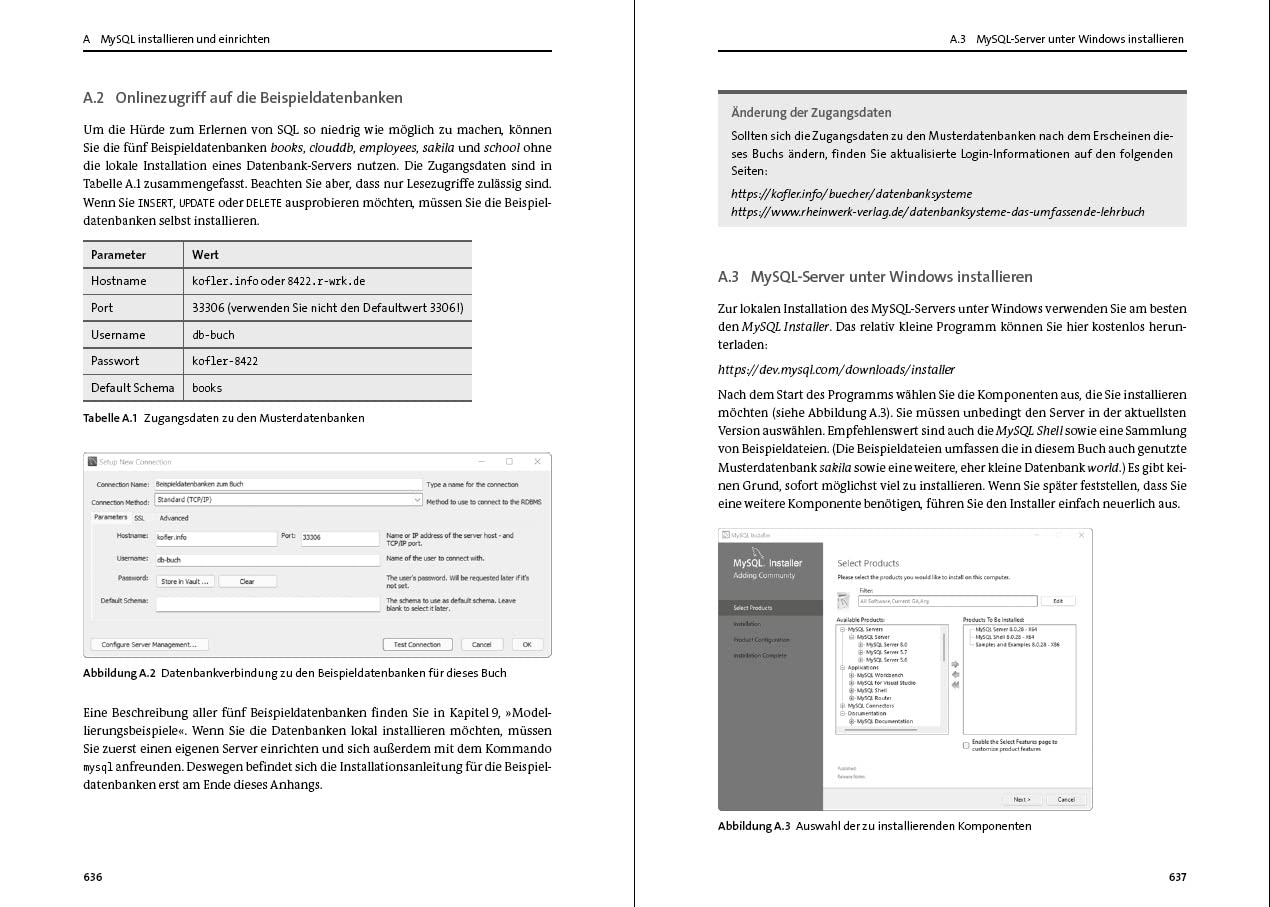 Datenbanksysteme: Das umfassende Lehrbuch für Ausbildung, Beruf und Studium
