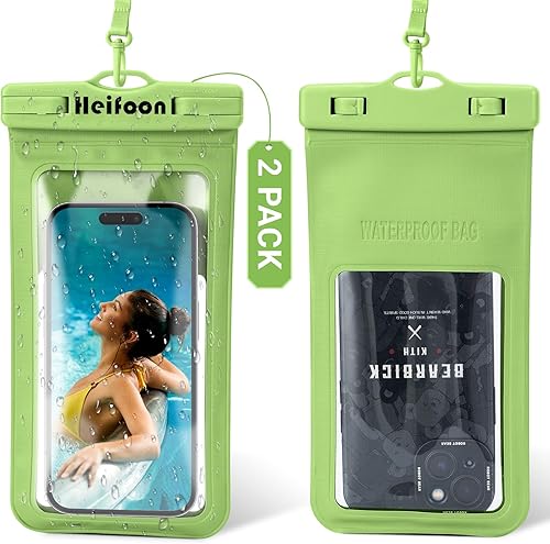 Funda impermeable universal para teléfono celular con cordón para iPhone 15 14 13 12 Pro Max Xs Max XR X 8 7 6S Plus SE, Galaxy S22 S21 S20 S10