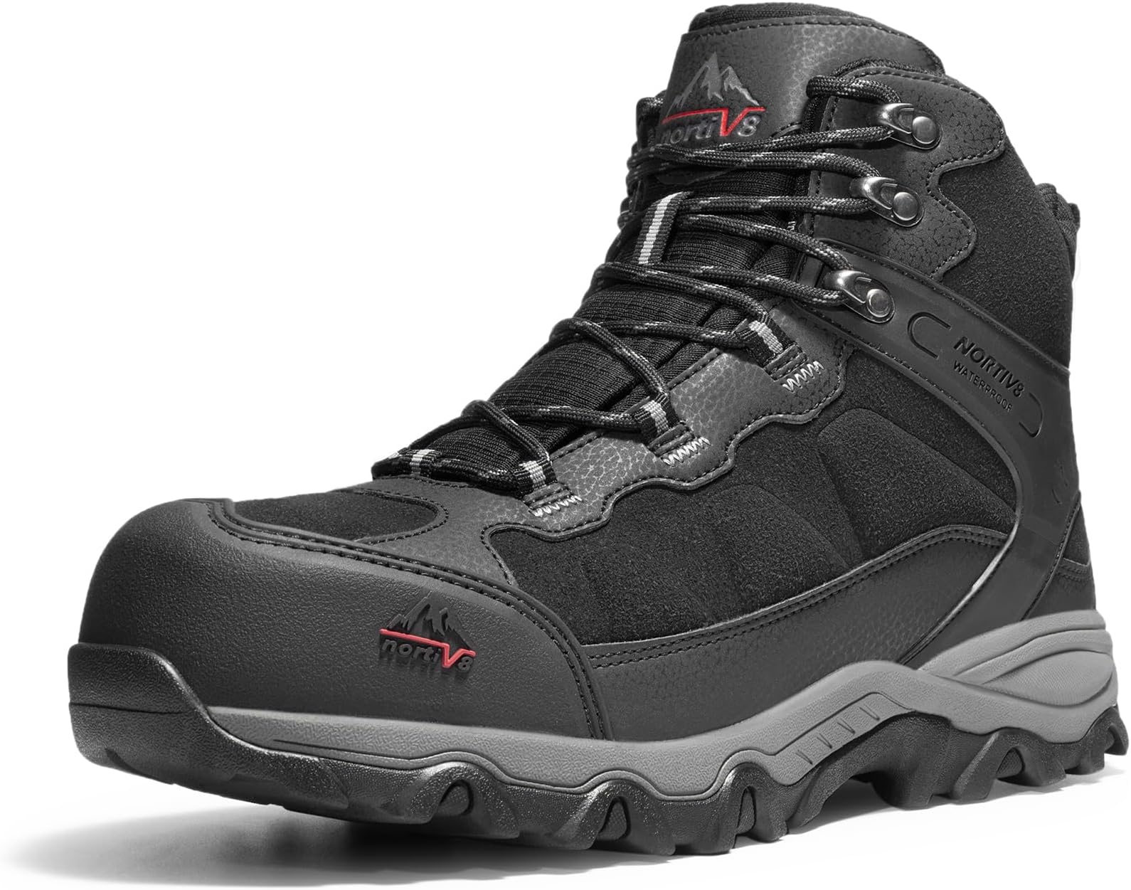 Waterproof Steel Toe Boots for Men Slip Resistant Safety Industrial Boots Paladin-Steel