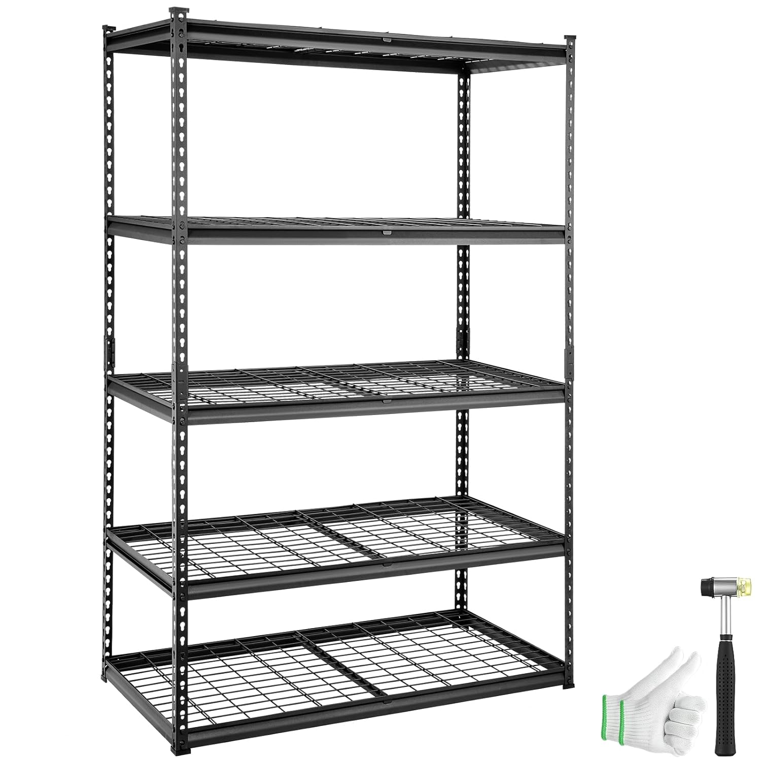 VEVOR Storage Shelving Unit, 5Tier Adjustable, 2000 lbs Capacity