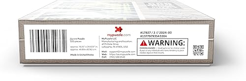 Miniatura 9 de MyPuzzle Bigfoot The Missing Link, póster vintage, rompecabezas prémium de 500 piezas para adultos