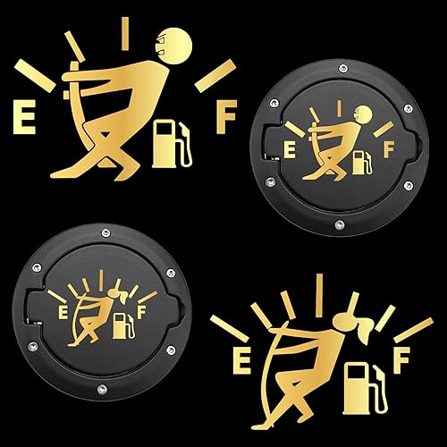 HungMieh Calcomanías de alto consumo de gas para automóviles divertidas calcomanías de automóvil para tanque de combustible puerta de gas disponible en Yaxa Colombia