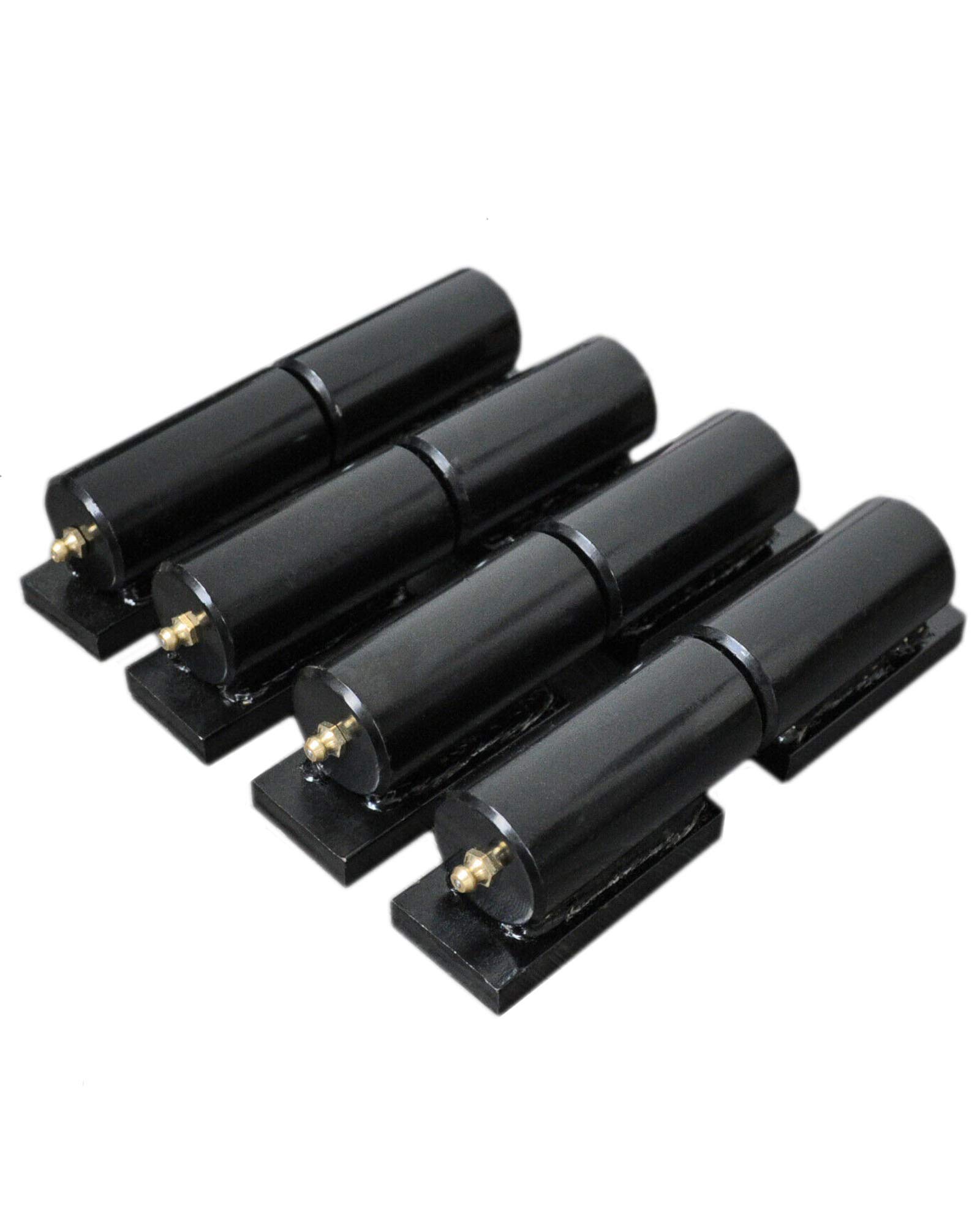 Buy 7" inch Steel Barrel Hinge Weld On Barrel Gate Hinges Steel Weld