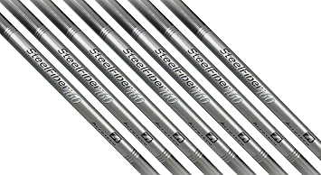 SteelFiber i60 Graphite Iron Shafts 5-PW, Set of 6 Shafts - .370 Parallel Tip Choose Flex