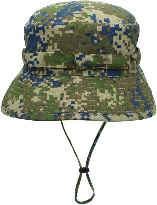 outfly Camouflage Bucket Hats Marine 