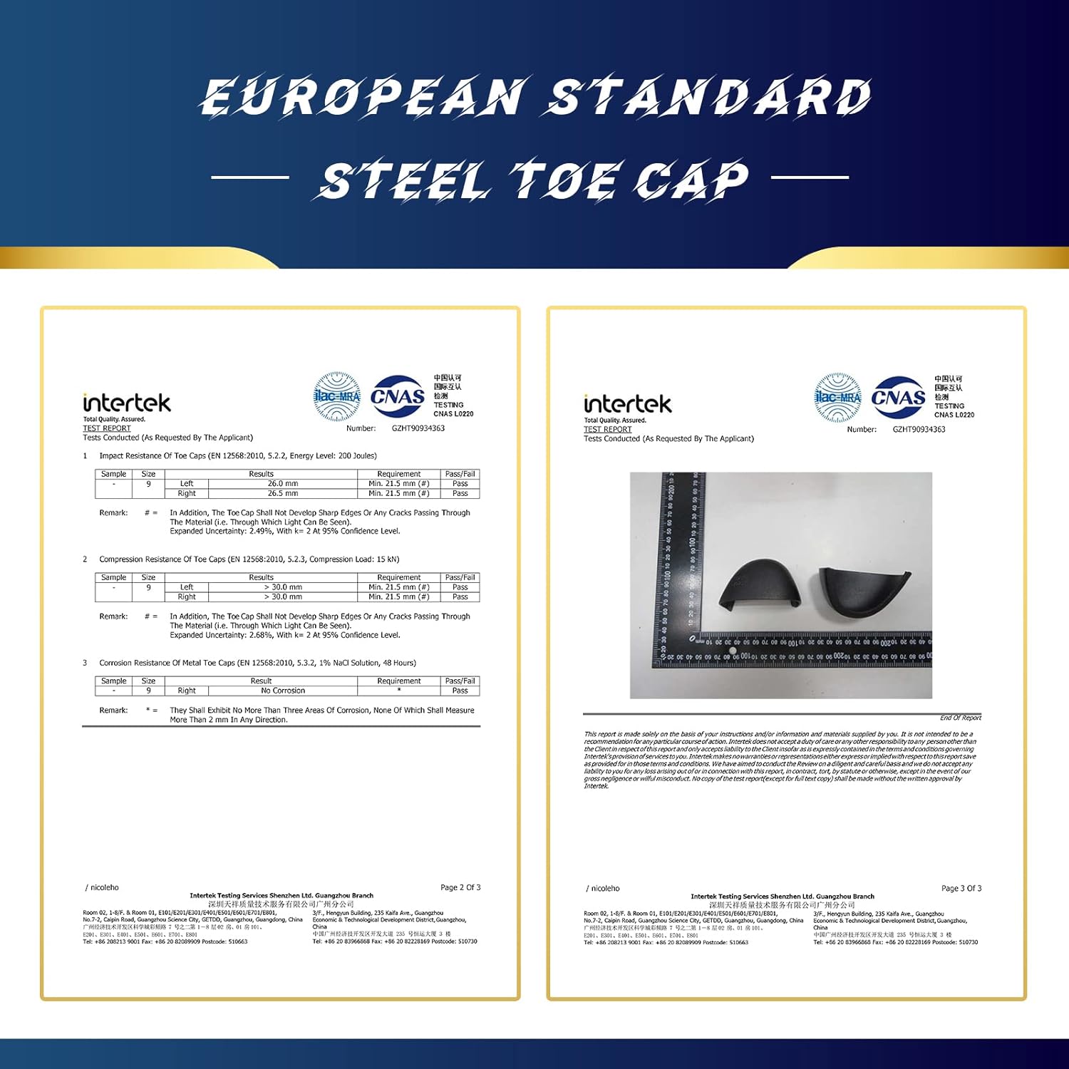 Steel Toe Sneakers Comfortable Safety Shoes for Men Steel Toe Shoes for Women Slip On Construction Work Shoes - Image 6