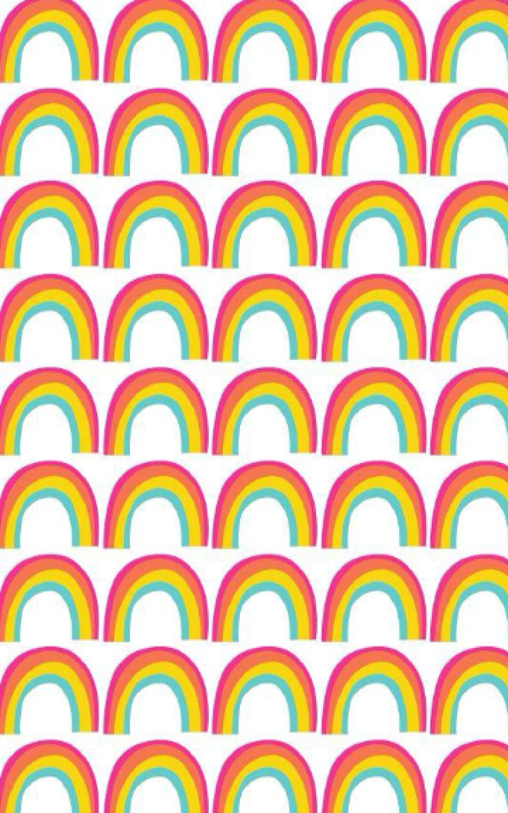 Rainbows notebook: A5 100 pages rainbows lined notebook for journalling / diary / notes / recipes / braindump