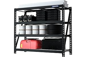 Kobalt 68" Ultra Wide 4-Tier Garage Shelving