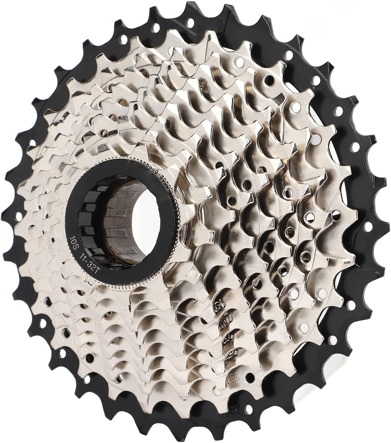 Yosoo 10 Speed High Strength Steel Bike Freewheel Sprocket, Cycling Upgrade Part for Mountain and Road Bikes