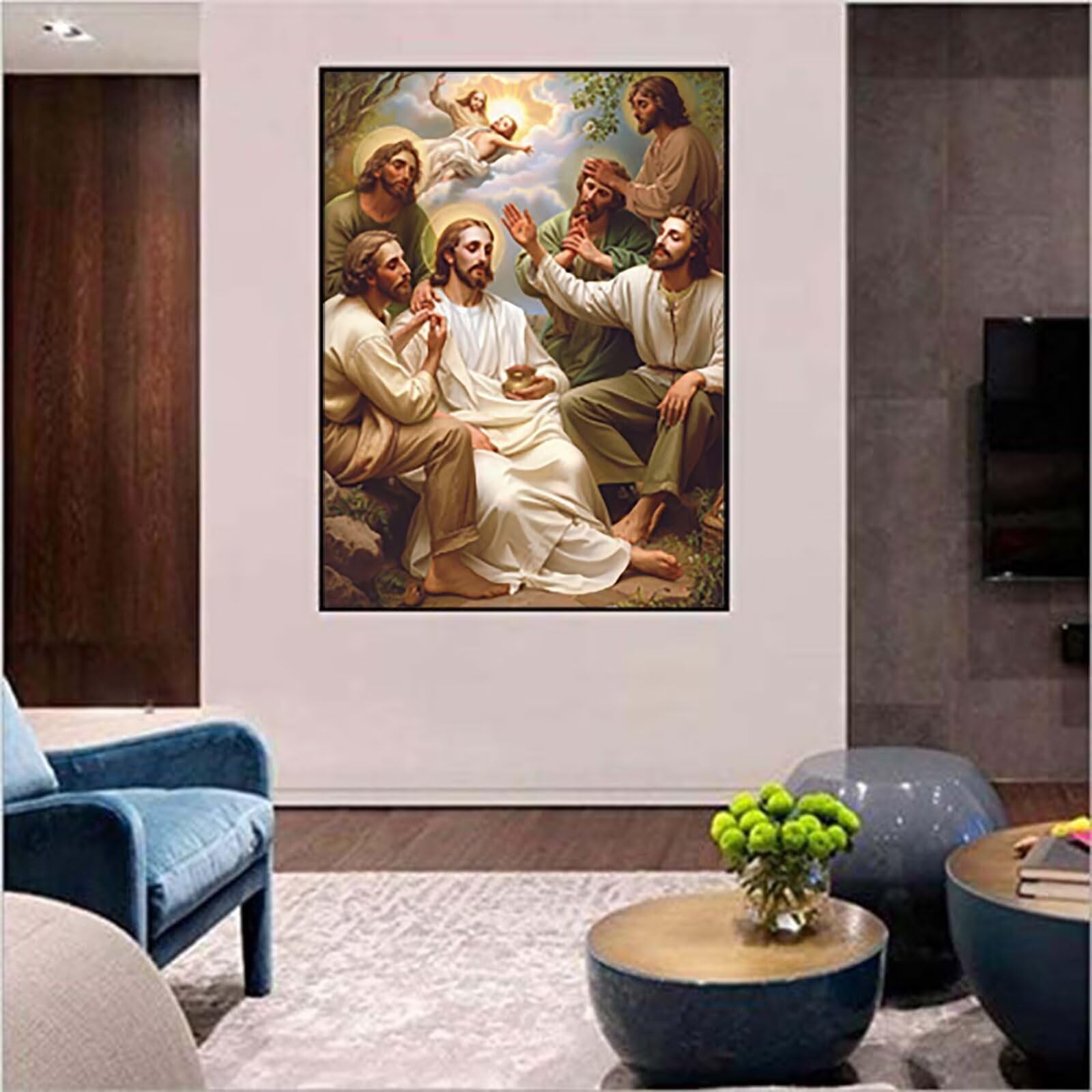 L'Ultima Cena Diamond Painting Adulti 90x120cm, 5D Diamond Painting 8-5955