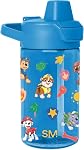 Simple Modern Kids Water Bottle with Straw | Leak Proof Tritan Plastic BPA-Free for Toddler, Girls, Boys | Summit Collection | 12oz | Under The Sea