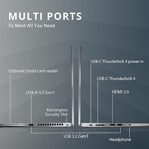Miniatura 9 de Lenovo ThinkPad T14S G2, portátil de negocios con pantalla táctil FHD de 14 pulgadas, Intel Core i7-1165G7, 16 GB de RAM, SSD PCIe de 512 GB,