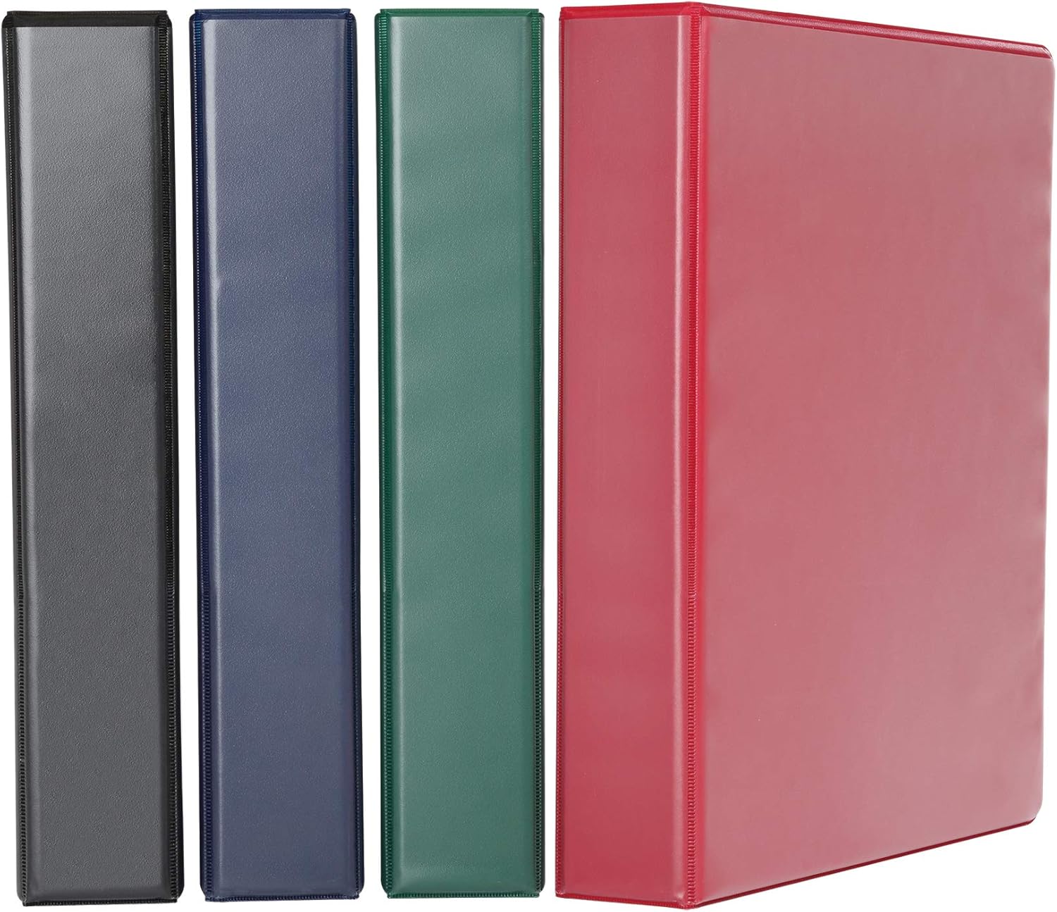Amazon Basics 1.5" DRing Presentation View Binders, 3