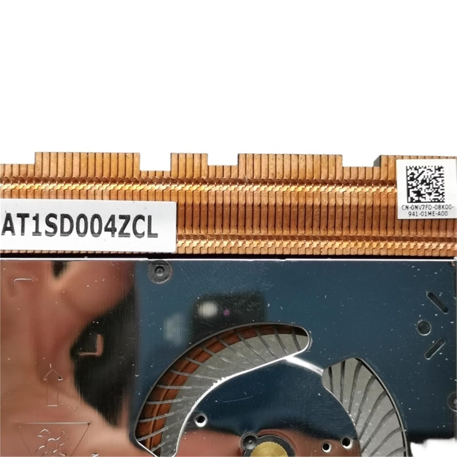0KKT6M 0NV7FD for Latitude 5480 E5480 5490 E549 Laptop Cooling Fan Cooler Fan Heatsink KKT6M NV7FD AT1SD004ZCL(0NV7FD)
