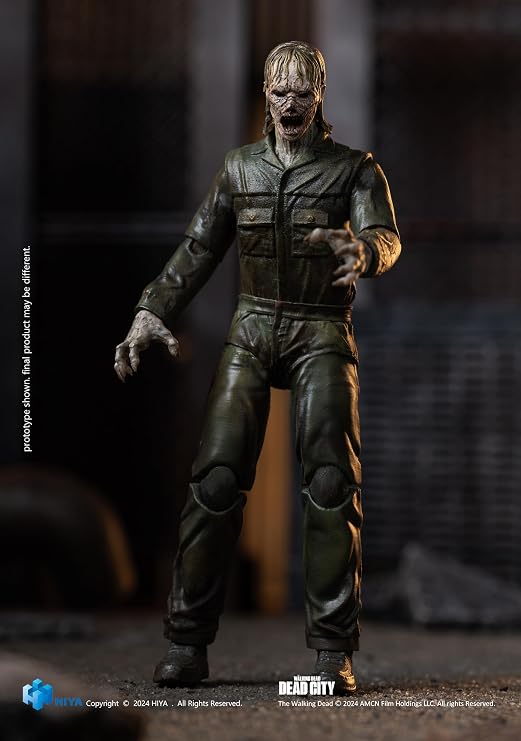 Hiya Toys The Walking Dead: Daryl Dixon - Dark Eyes Walker Exquisite Mini Series 1:18 Scale Action Figure