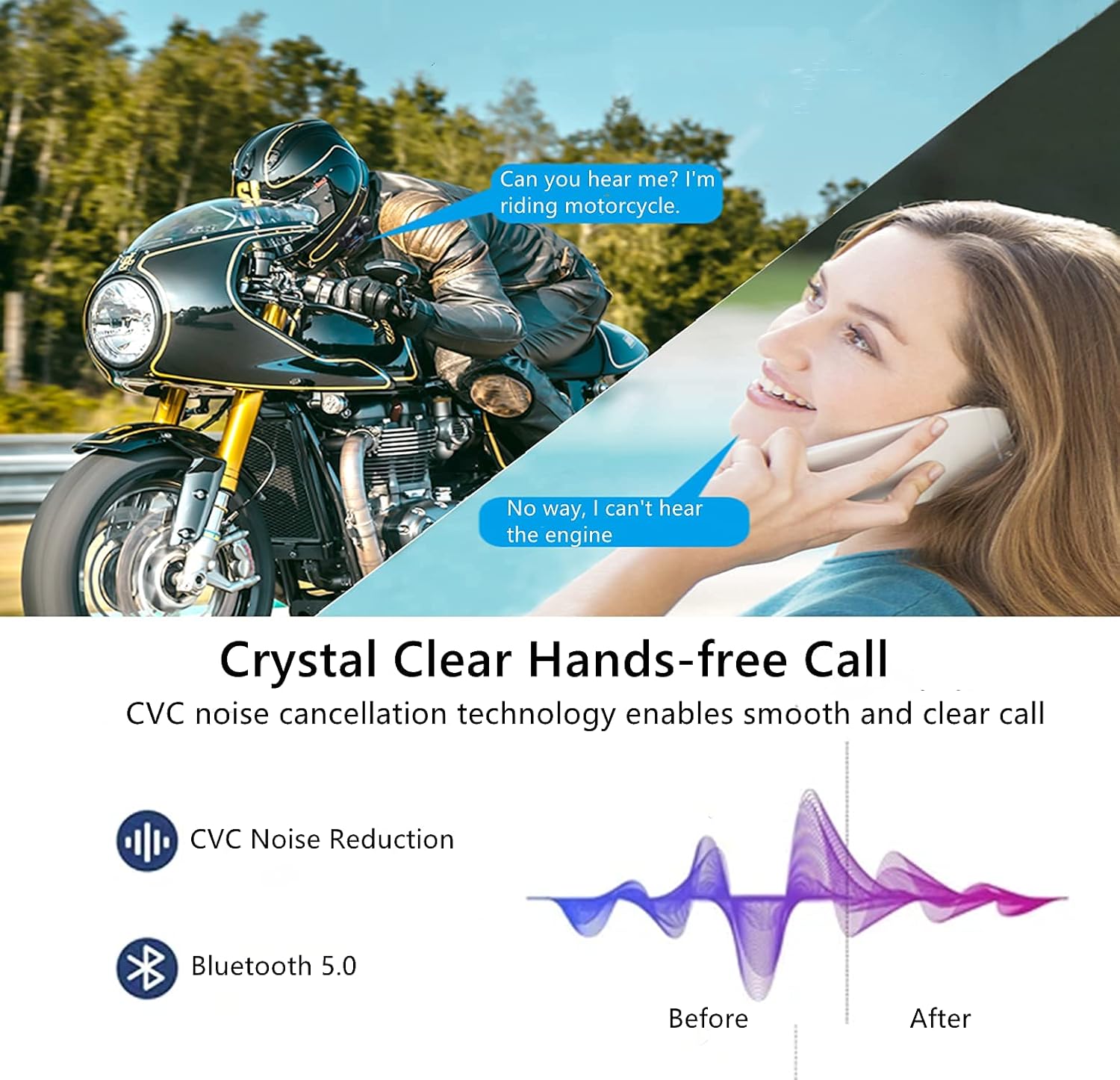 Flash Sale Motorcycle Bluetooth Headset Fodsports FX6 1000m 6 Riders Group Motorbike Intercom Universal Bluetooth Motorcycle Helmet Communication System FM/Hard & Soft Mic/Voice Dial/Usable While Charge
