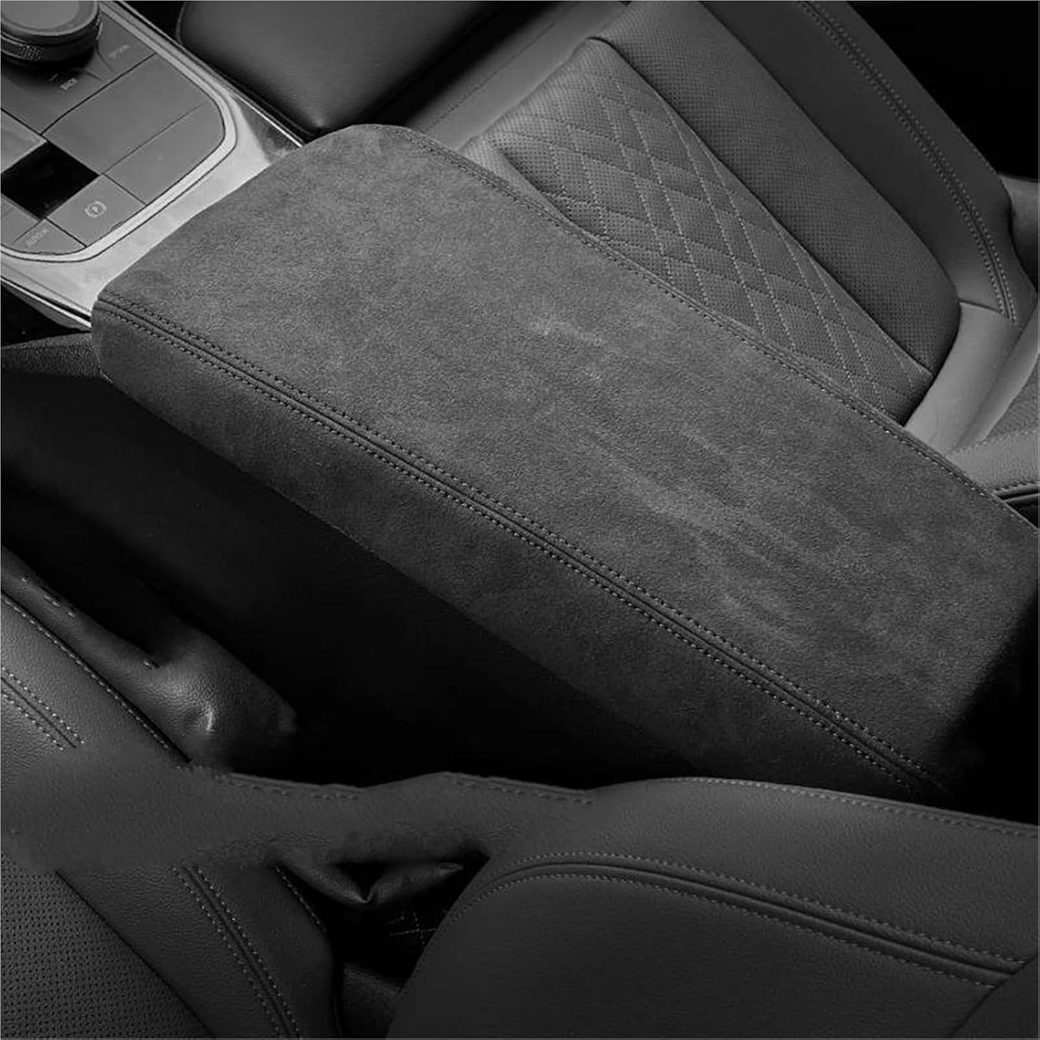 Armrest Box Protection Cover Compatible with BMW 4 Series G22 G23 G26 G82 G83 2021-2024(Style 5)