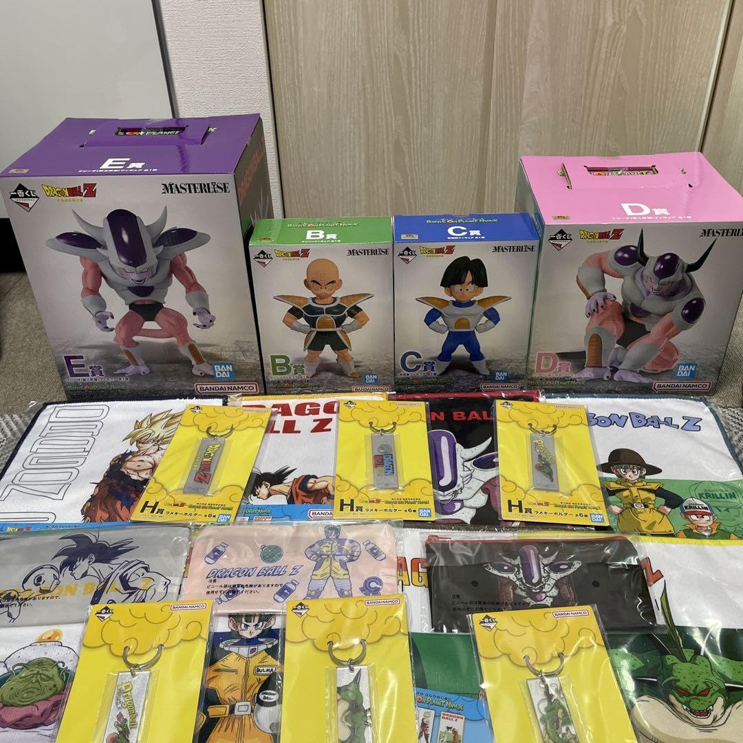 Amazon.co.jp: d賞 フリーザ第二形態&フリーザ第三形態&悟飯、クリリン