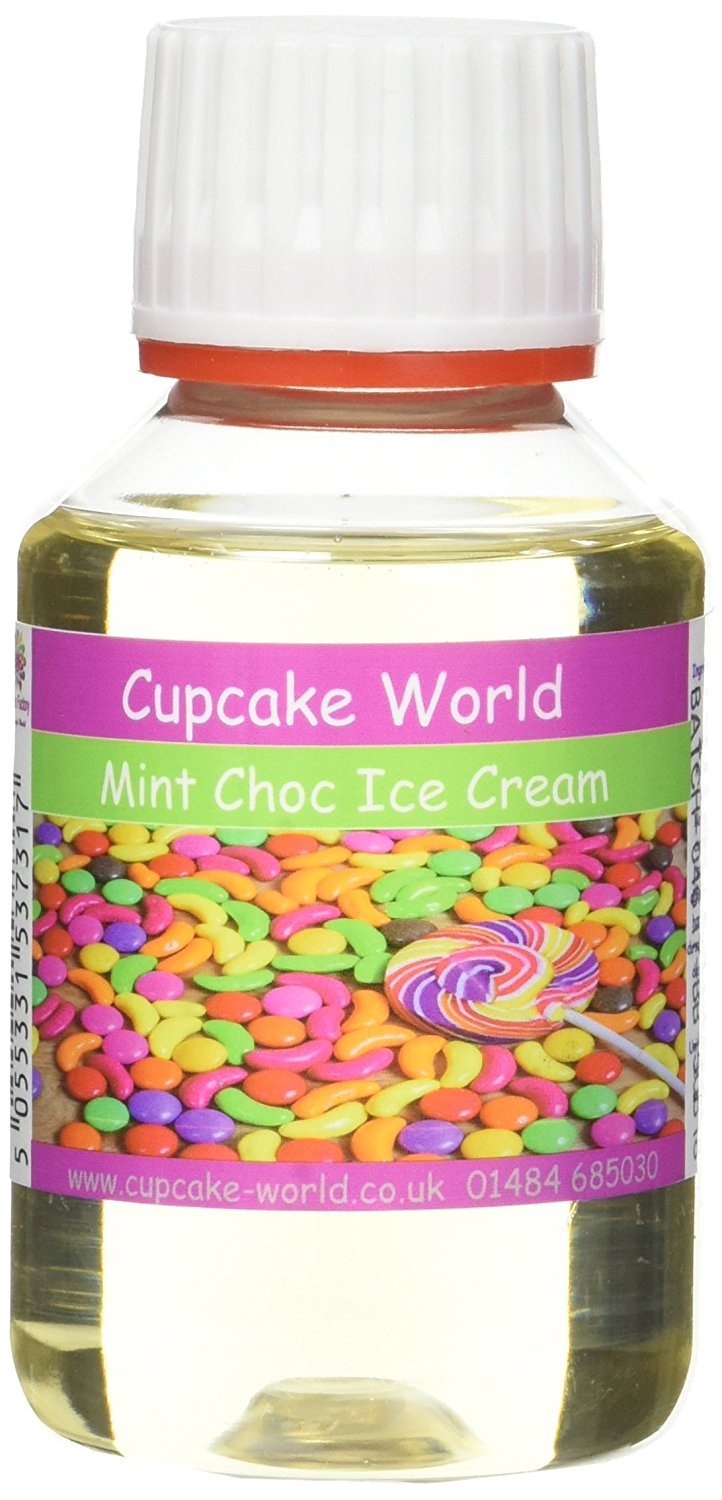 Cupcake World Mint Choc Ice Cream Intense Food Flavouring 100 ml