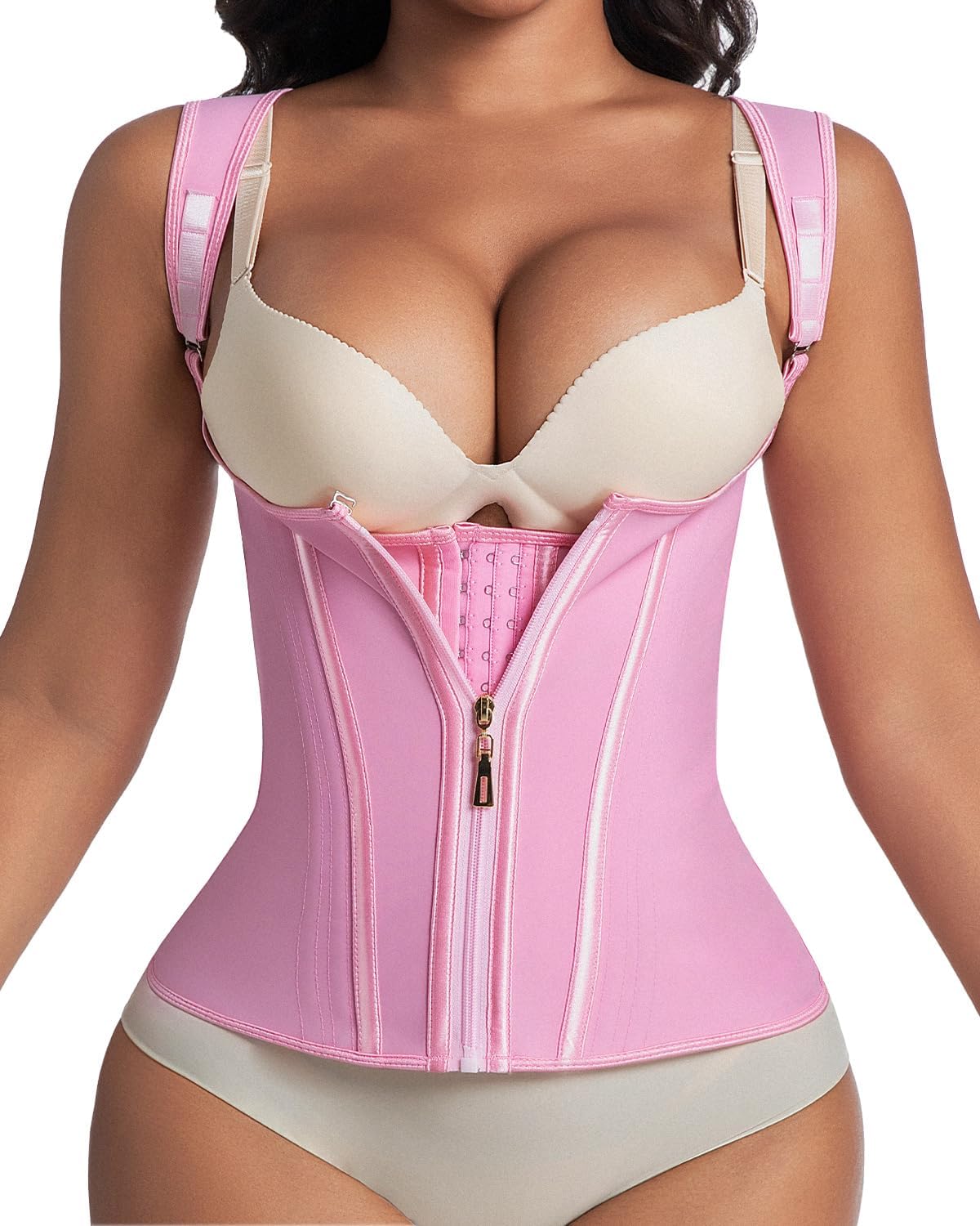 Waist Trainer for Women for Daily Wear, Faja Body Shaper Corset, Faja Colombians for Tummy Control, Workouts