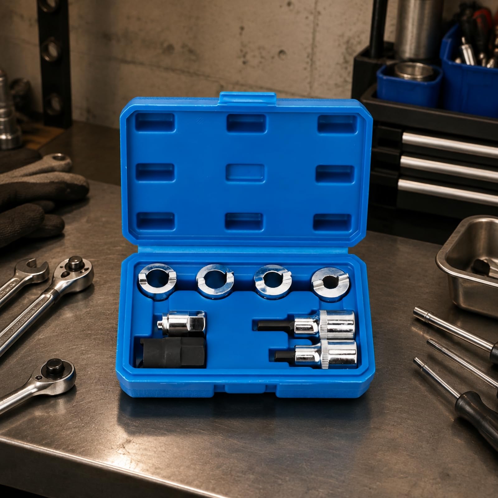 8 Pezzi Kit di Attrezzi Professionale Pratico per Officina