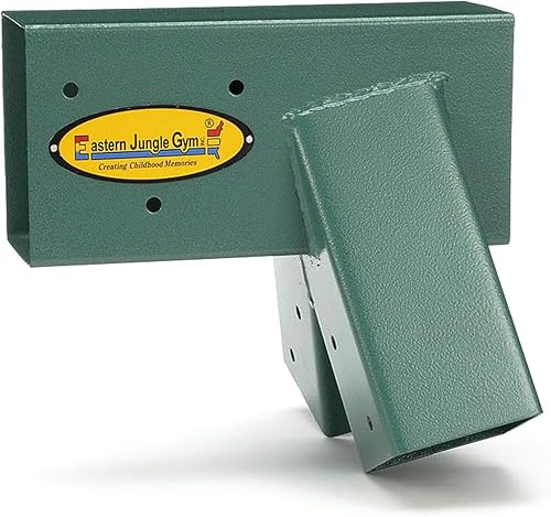 Miniatura 6 de Eastern Jungle Gym Fácil 1-2-3 Soportes A-Frame 2 para juego de swing con todos los hardware de montaje verde