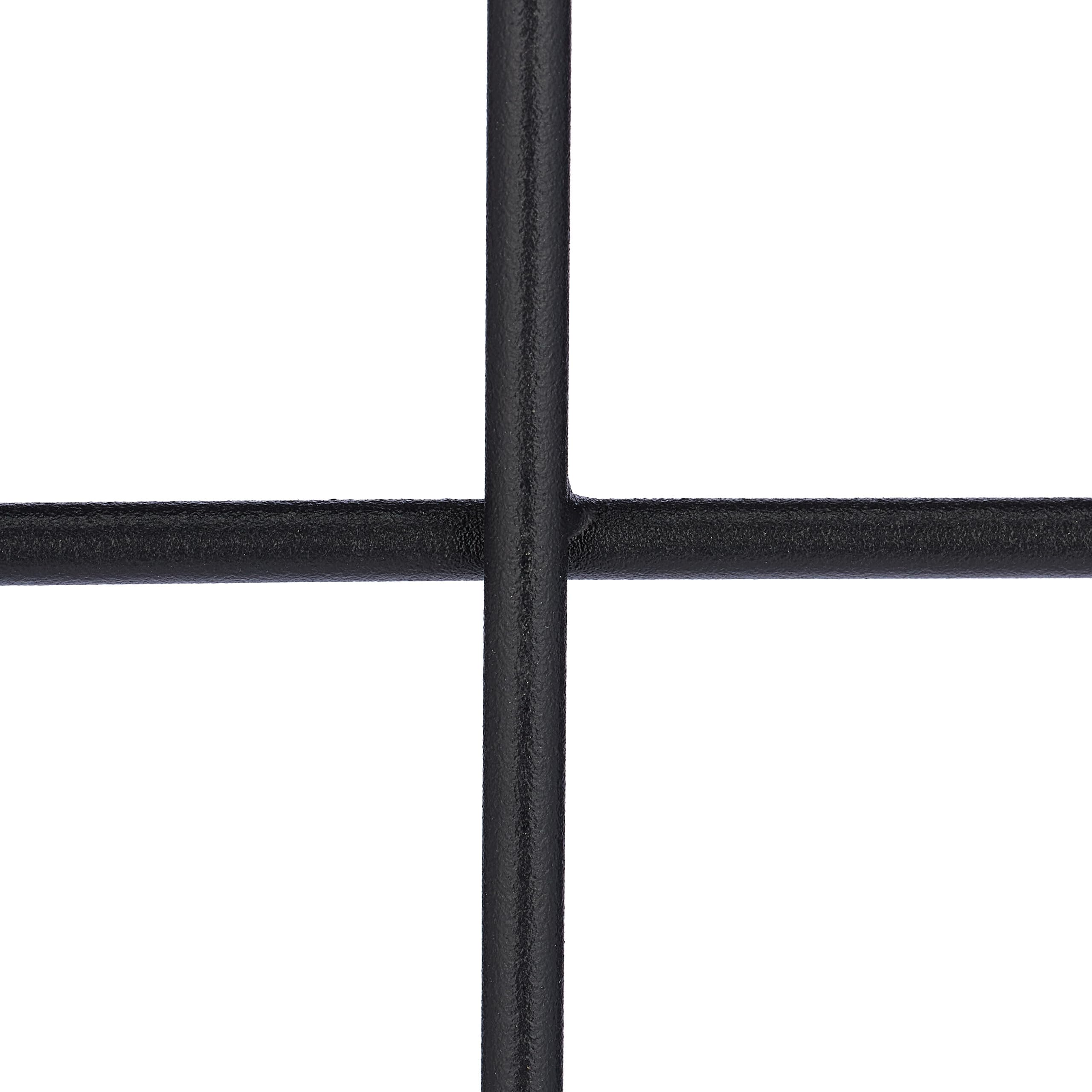 Relaxdays Rankgitter 2er Set, Garten, HB 150x60 cm, Rankhilfe Kletterpflanzen, freistehend, zum Stecken, Metall, schwarz