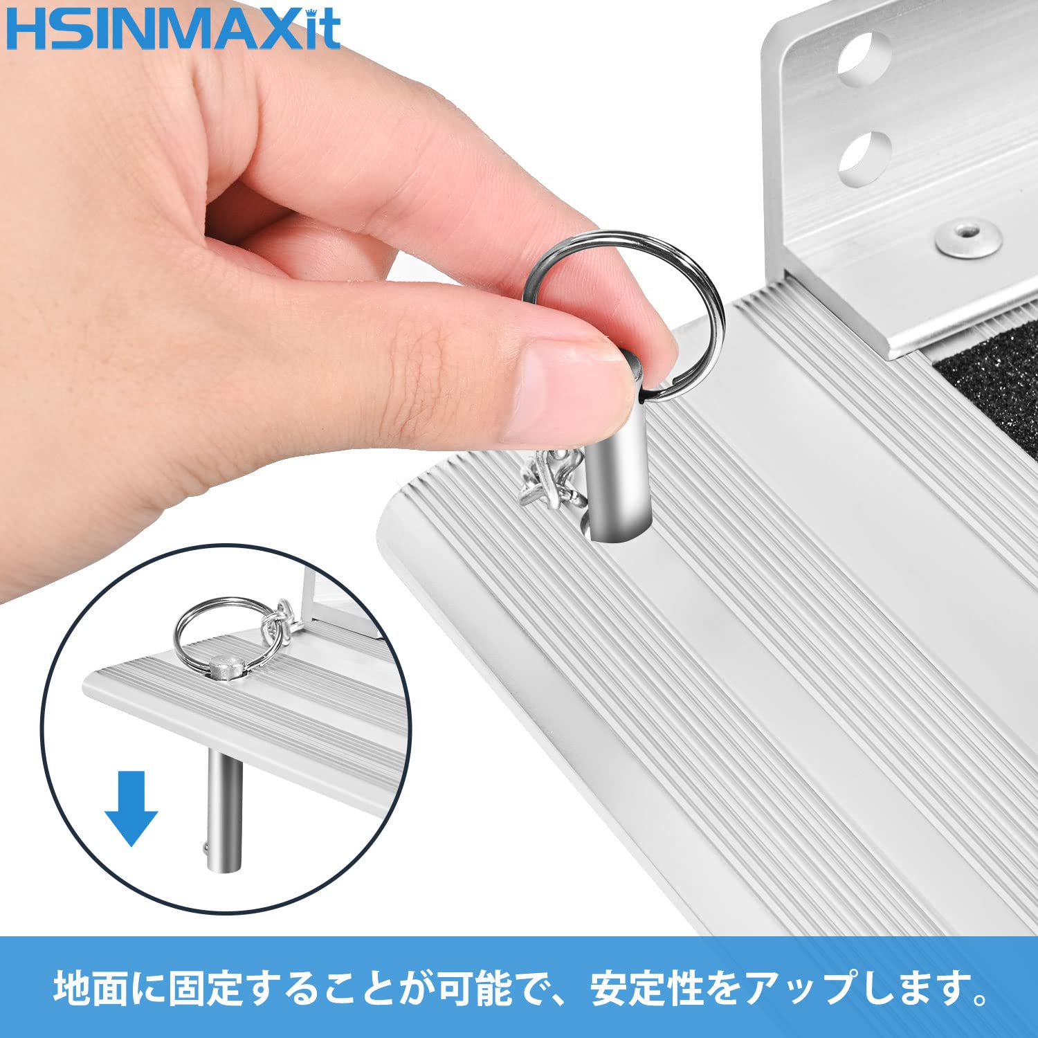 Amazon.co.jp: HSINMAXit スロープ 車椅子 スロープ 玄関 長さ122cm*幅 