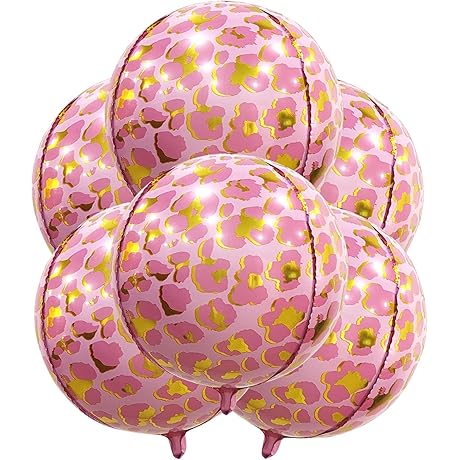 Pink Leopard Party Decorations