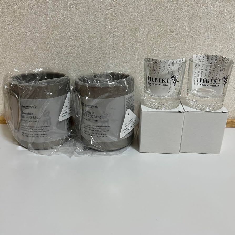 サントリー　白州蒸溜所限定　スノーピーク　コラボ　チタンマグカップ　2個セット 2025年最新】スノーピーク×白州の人気アイテム - メルカリ