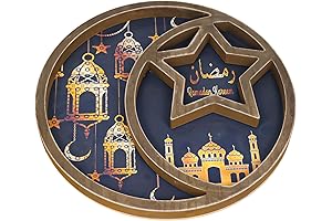 Exquisite Eid Mubarak Tray: Adorn Your Celebrations