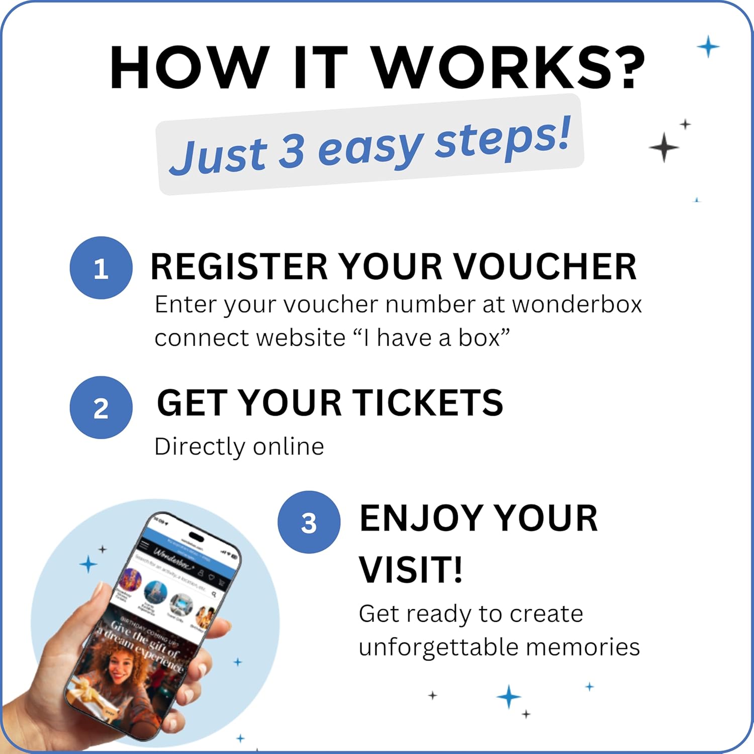 Wonderbox Madame Tussauds Hollywood Gift Box, 2 Admission Tickets for Wax Museum, Gift Experience for Kids & Families - Image 5