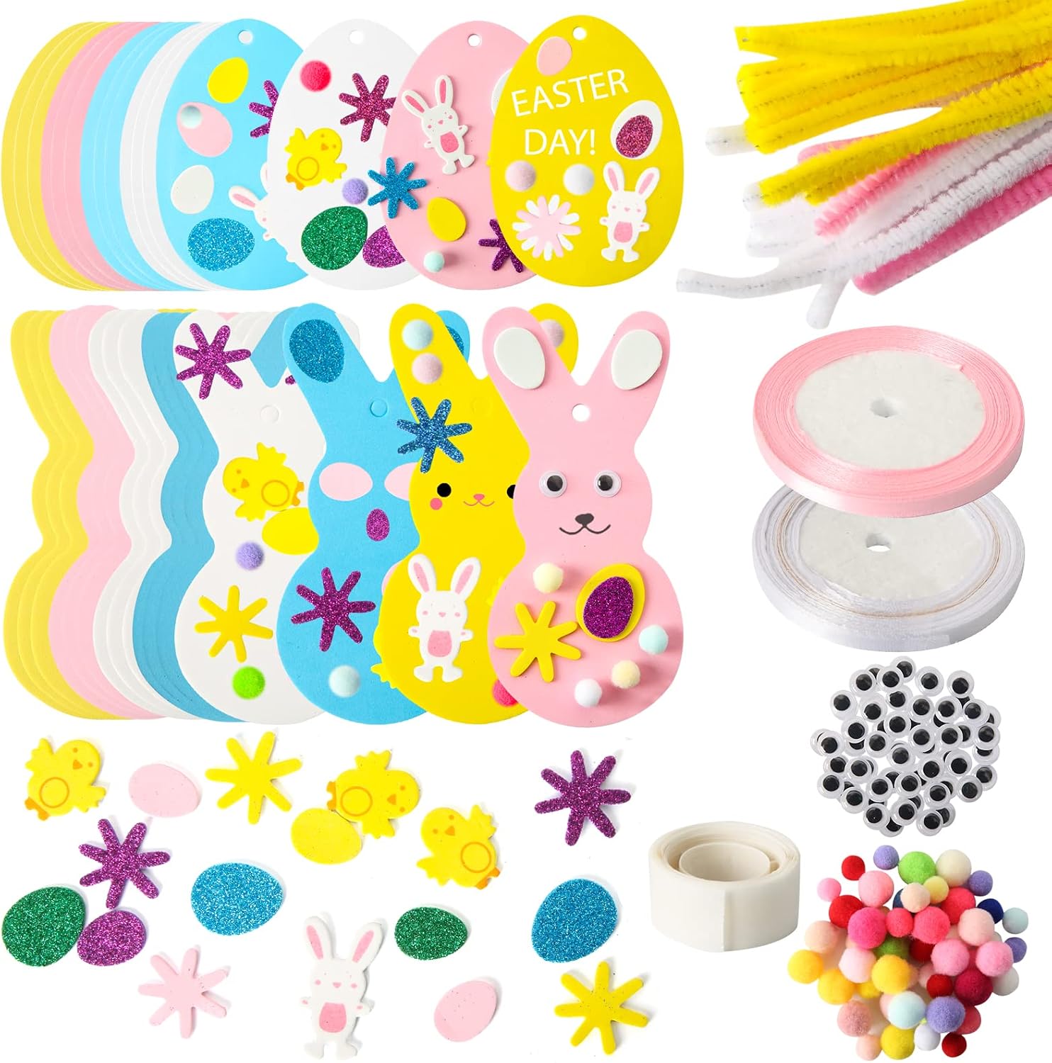 Amazon.com: 482Pcs Easter Craft Kit for 