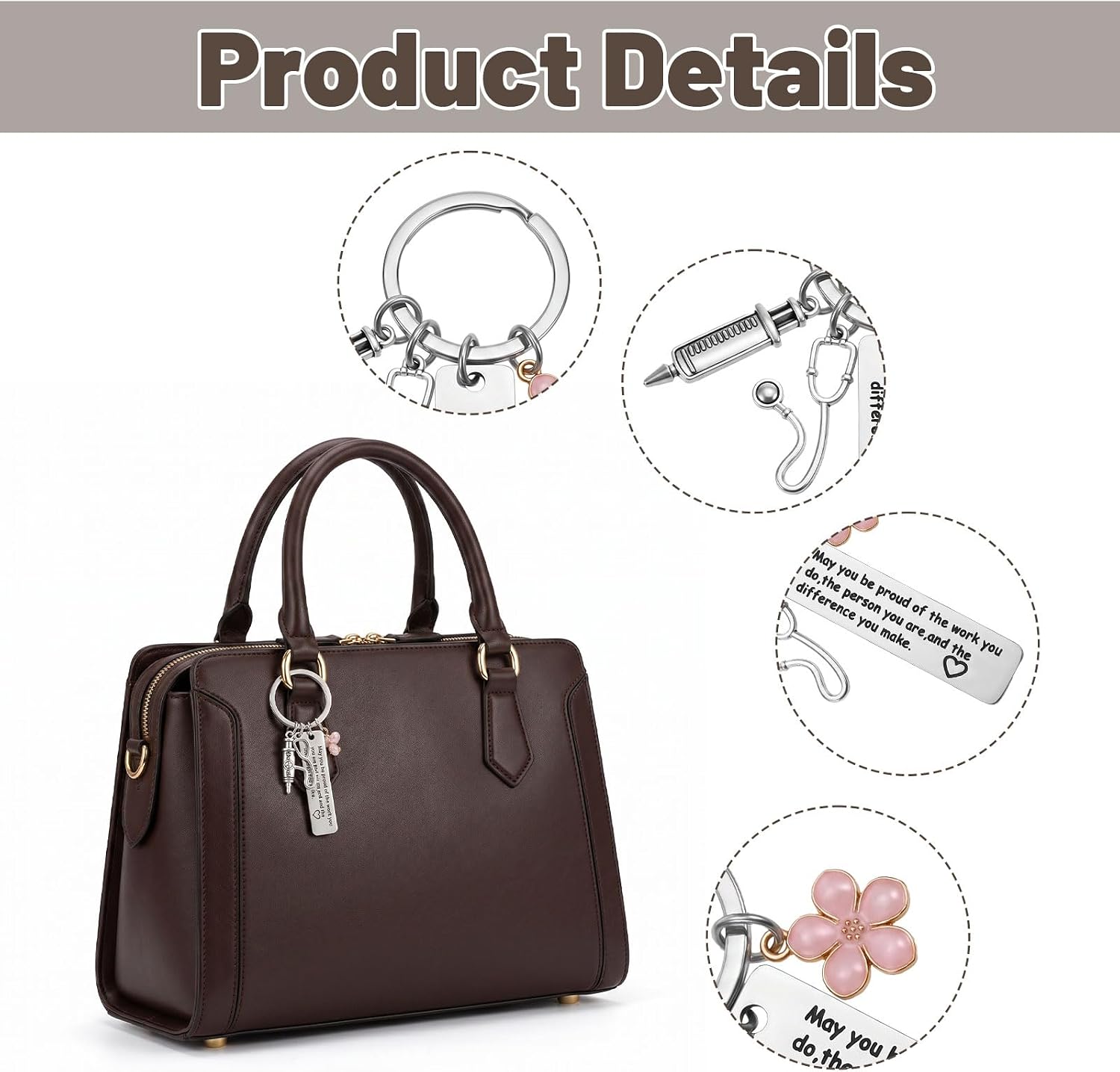 Ouligay Nurse Gifts for Women Keychain Nursing Student Future Medical image 5