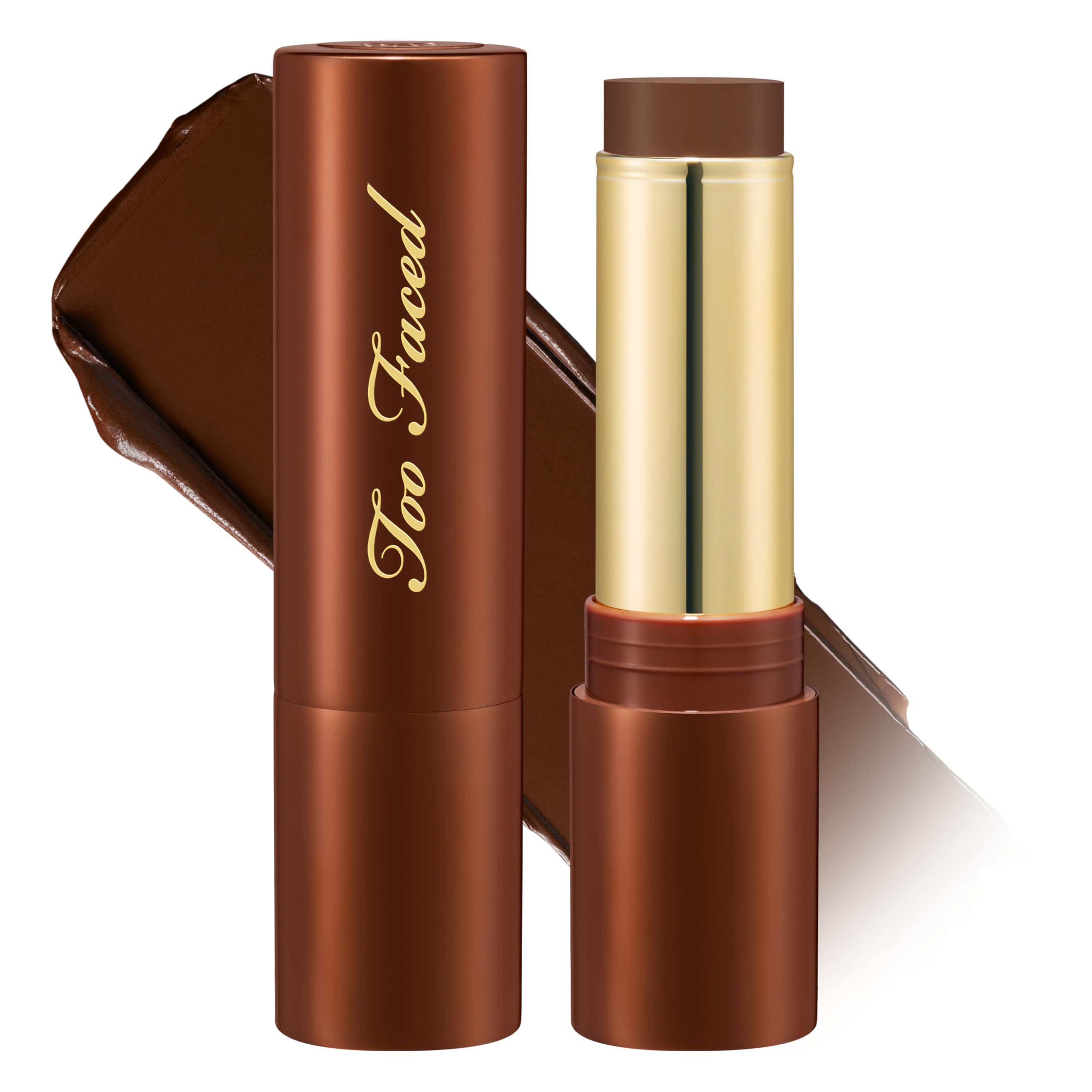Chocolate Soleil Melting Bronzing & Sculpting Stick | Multi-Use, Contour + Cream Bronzer Stick | Lightweight, Satin-Finish with Buildable Coverage, 0.28 Ounce