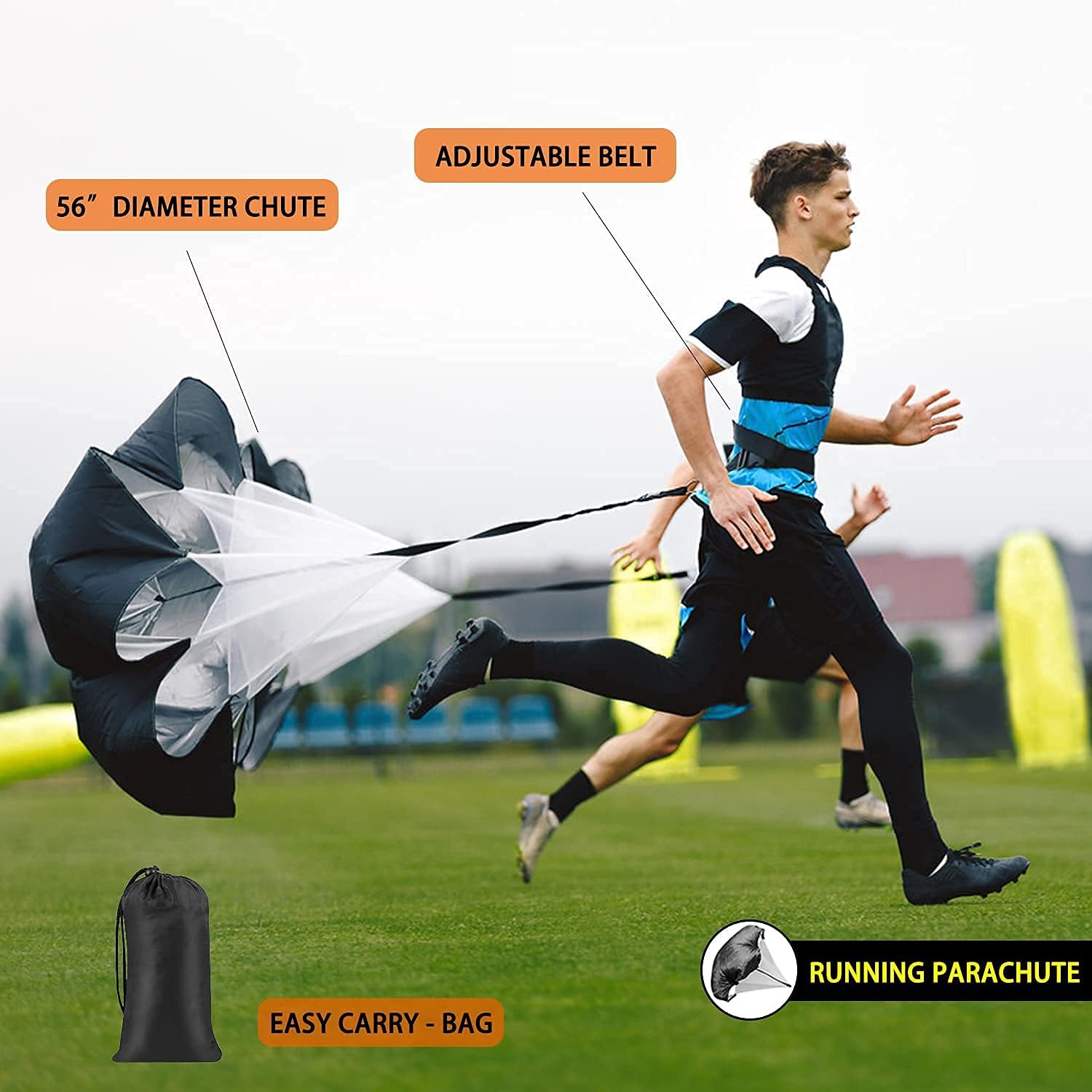 Agility Ladder Speed Training Equipment & Agility Training Set of Premium Agility Ladder, 10 Disc Cones, Drill Manual And Gym Carry Bag  - Football, Soccer, Basketball, Training Athletes Yellow : Sports & Outdoors