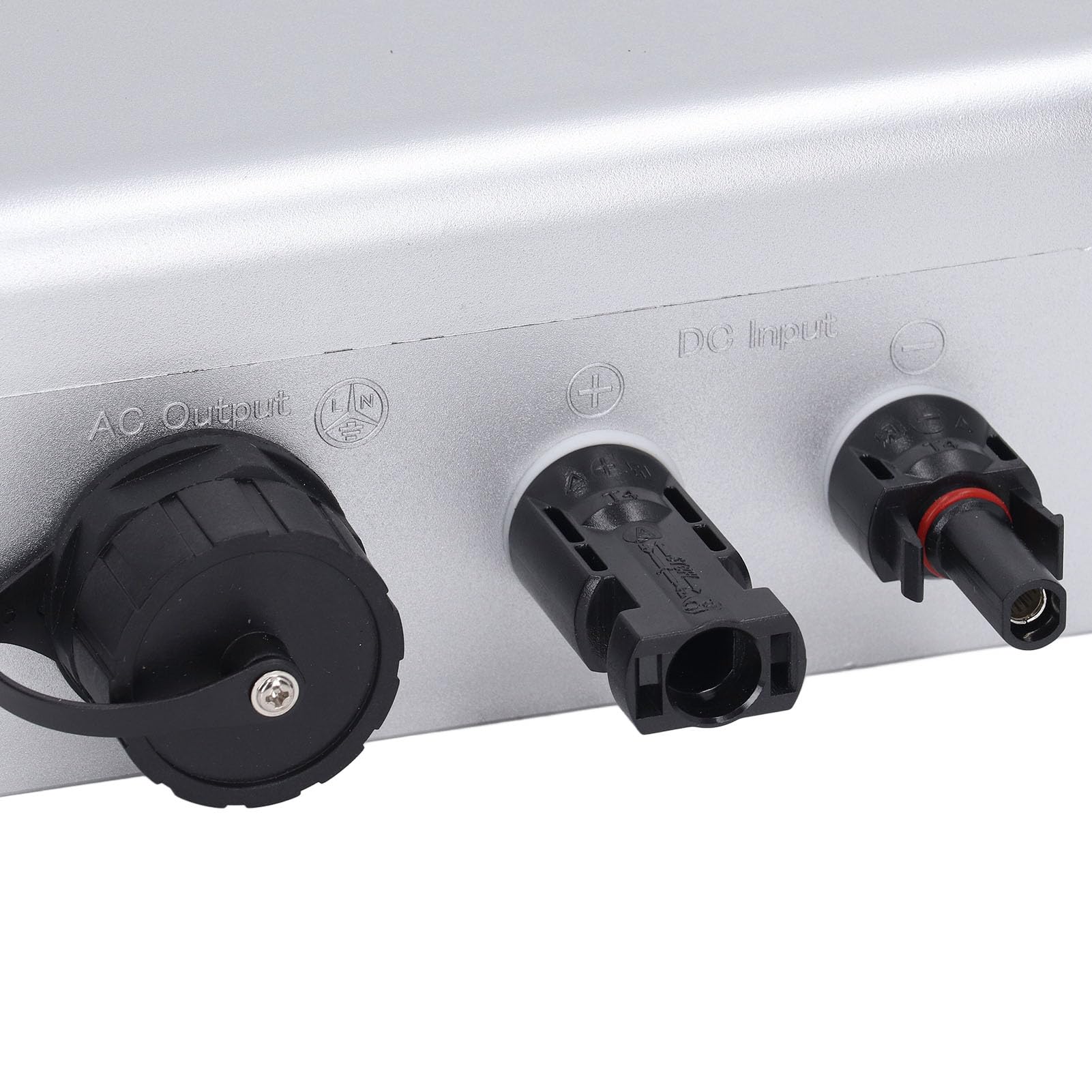 FTVOGUE Micro Inverter Connesso Alla Rete Micro Inverter in Lega di Alluminio Efficienza Al 94% WiFi Bluetooth Controllo APP Onda Sinusoidale Pura per Solare Domestico Uso Esterno (800 W)