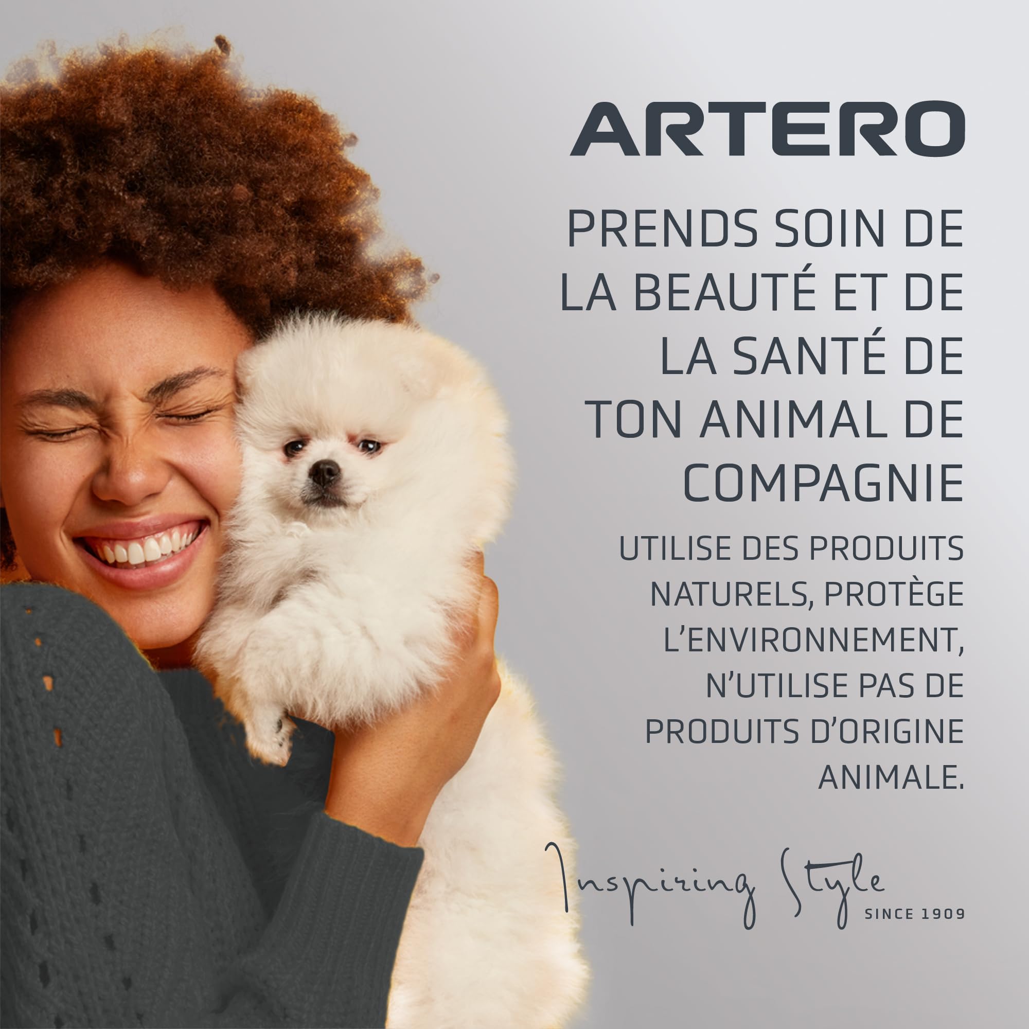 Artero Samba (grande taille) Chiffon ultra absorbant pour chiens ionisé et en carbone réduit le temps de séchage de 50 %