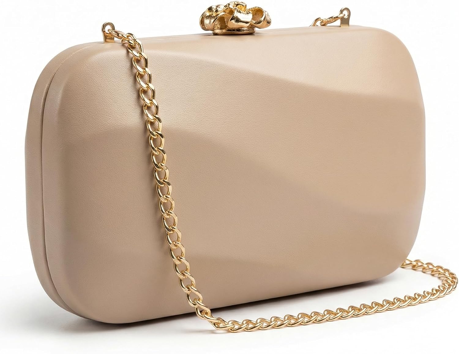 CHUNLI Clutch Purses for Women, Evening Bag Crossbody Bag with Chain, Clutch Bag Handbags for Formal Wedding Dressy Party