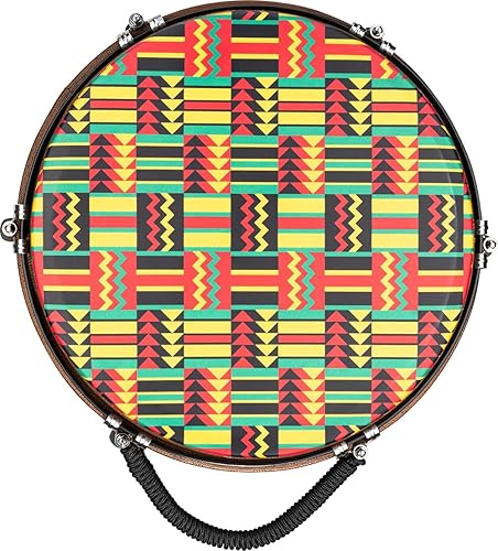 Miniatura 77 de Meinl Percussion Tambor de mano Jumbo Djembe con tono de bajo profundo, no fabricado en China, carcasa sintética y cabeza, garantía de 2 años Día