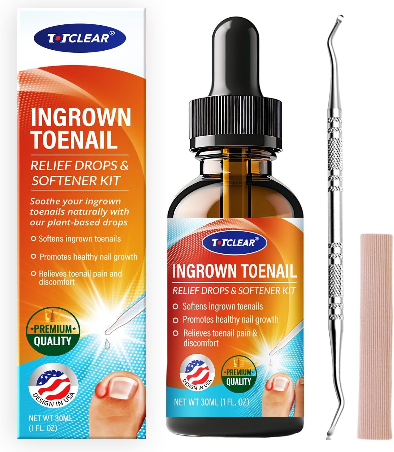 Ingrown Toenail Treātment, 30ml Fast & Effective Ingrown
