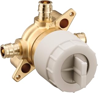 Moen U130CX M-CORE 3-Series 3 Port Shower Mixing Valve with Cold Expansion PEX Connections, or Unfinished