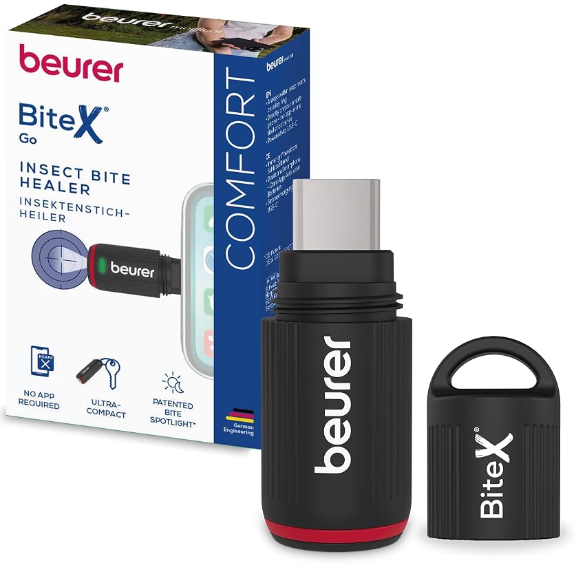 Beurer BiteX Go Dopopuntura per punture di insetti con connessione USB