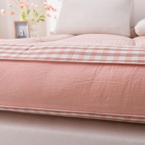 Miniatura 6 de Ultra-Thick Japanese-Style Mattress,4inch Extra Thick Futons Sofa Couch Bed, Tatami Mat Sleeping Pad Foldable Roll Up Futon Floor Bed for Camping