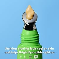 Vista 3 de HERO COSMETICS Bright Eyes Illuminating Eye Cream - Reduces the Look of Dark Circles With Multiple Applications - Featuring a Stainless Steel Tip